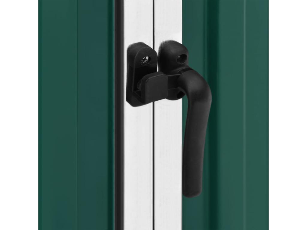 Abri de jardin Vert 195x198x159 Acier galvanisé CSJA15434