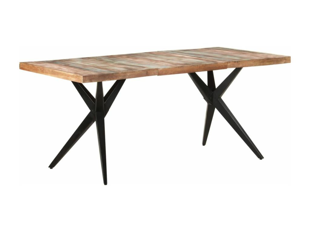 Table de salle à manger 180x90x76cm Bois de récupération solide VUXG47820