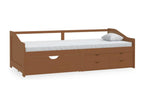 3-seater daybed without mattress, solid pine wood, 90x200 cm, IGGO70952