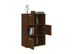 Armoire de rangement Chêne marron 60x29.5x90 cm MMYJ12126