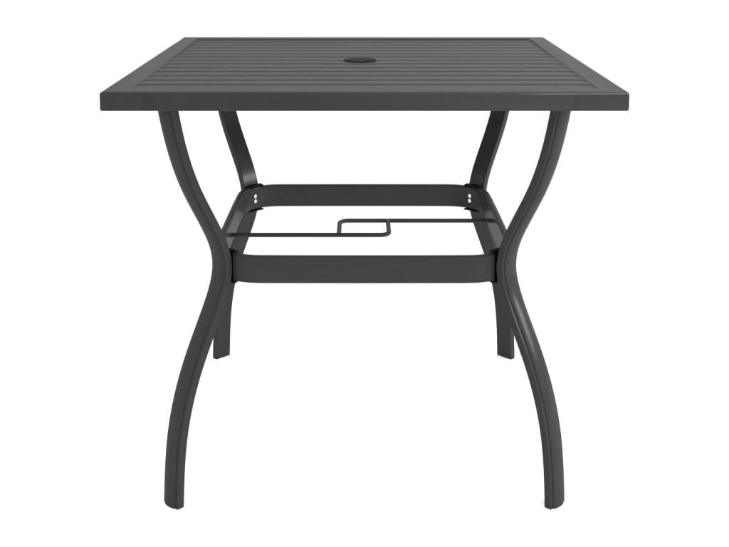 Ensemble de salle à manger de jardin 5 pcs Textilène et acier TYRQ07758