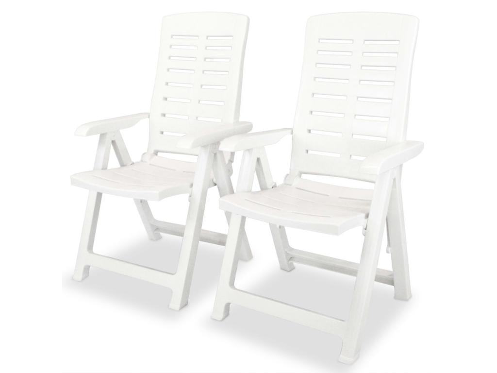 Ventoriq 3-piece furniture set, white plastic, 2 AHSU57514